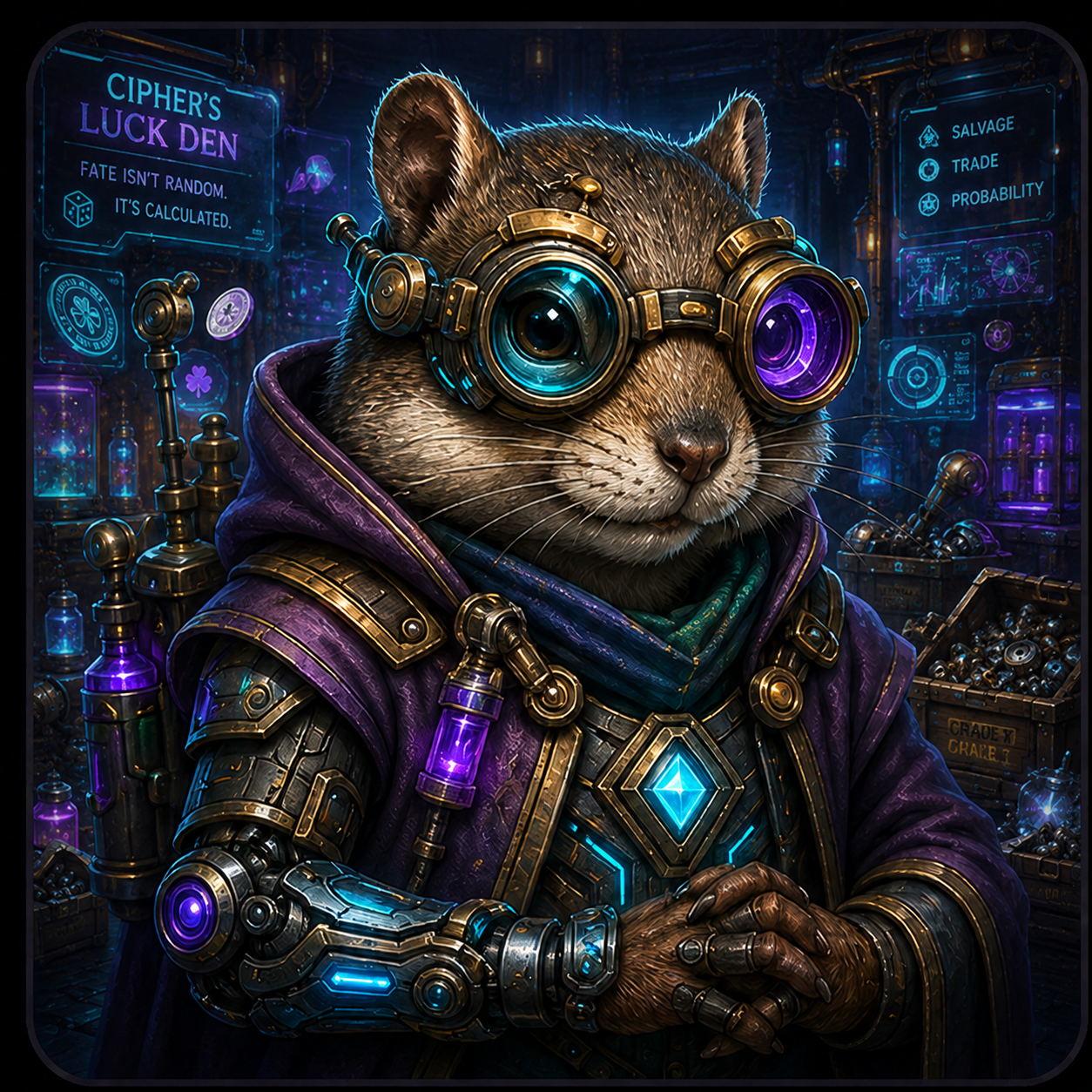 Cipher the shopkeeper